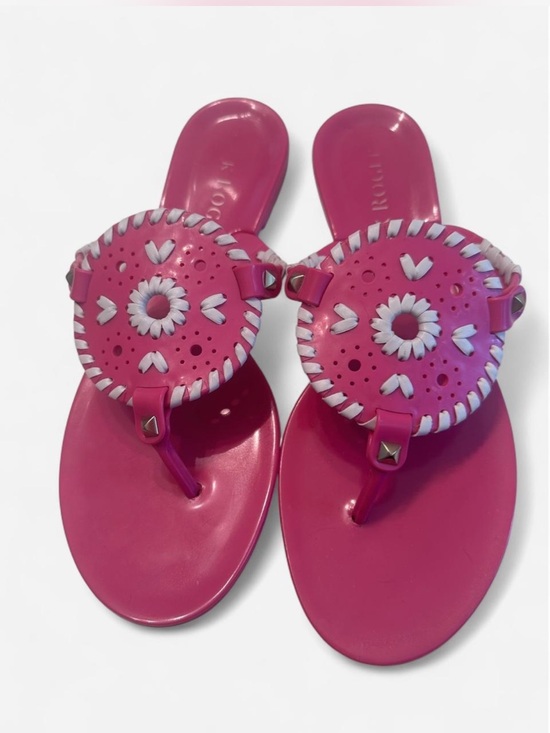 Jack Rogers Shoes - Jack Rogers Georgica Jelly Sandals - Pink